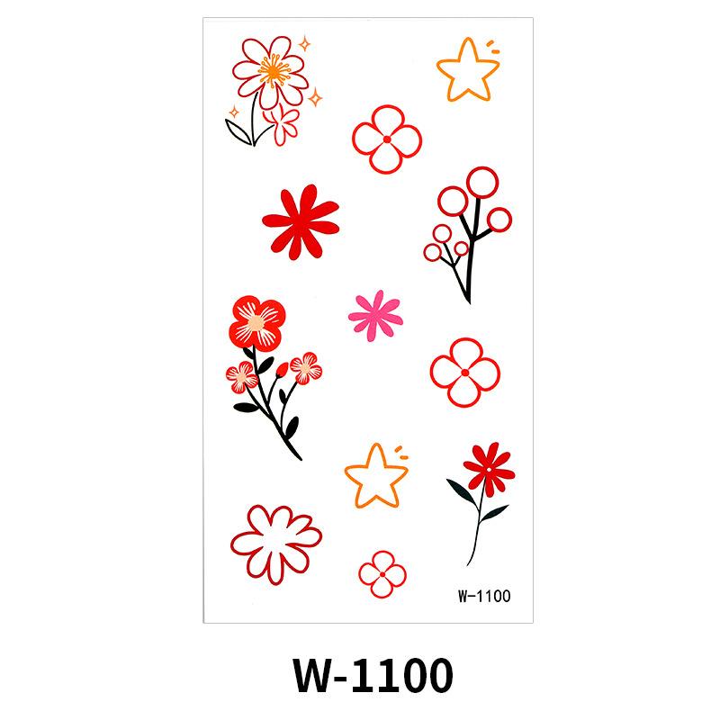 Cartoon Tattoo Sticker Waterproof Small Fresh Children Cute Tattoo Sticker