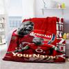 Arsenal Customize Text Blanket Gift Customizable Blanket Soft Warm Cozy Perfect for Office Bed Nap Couch Four Seasons Multipurpose