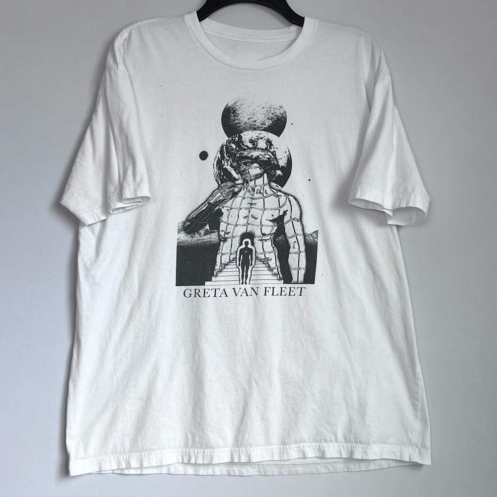 Greta Van Fleet Dreams In Gold Tour Adult T-Shirt Full Size S To 5XL AL706 Unisex T-Shirt XXL