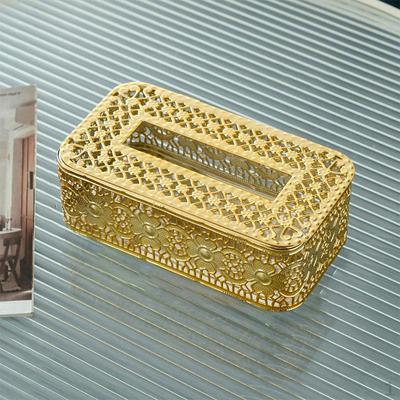 Elegante porta pañuelos para decoración del hogar