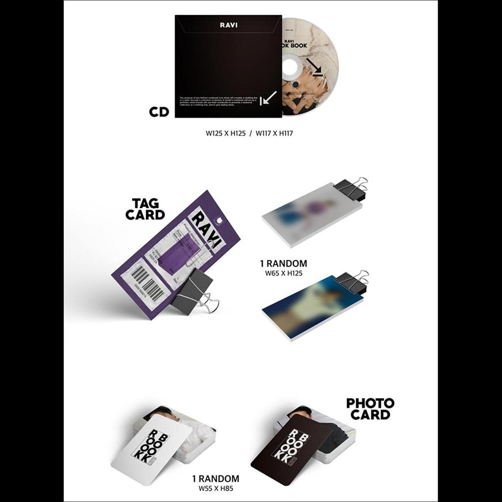 RAVI (VIXX) 2nd MINI ALBUM [R.OOK BOOK]