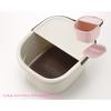 Richell Foot Bath Bucket, Pink, 32 x 38.5 x 21