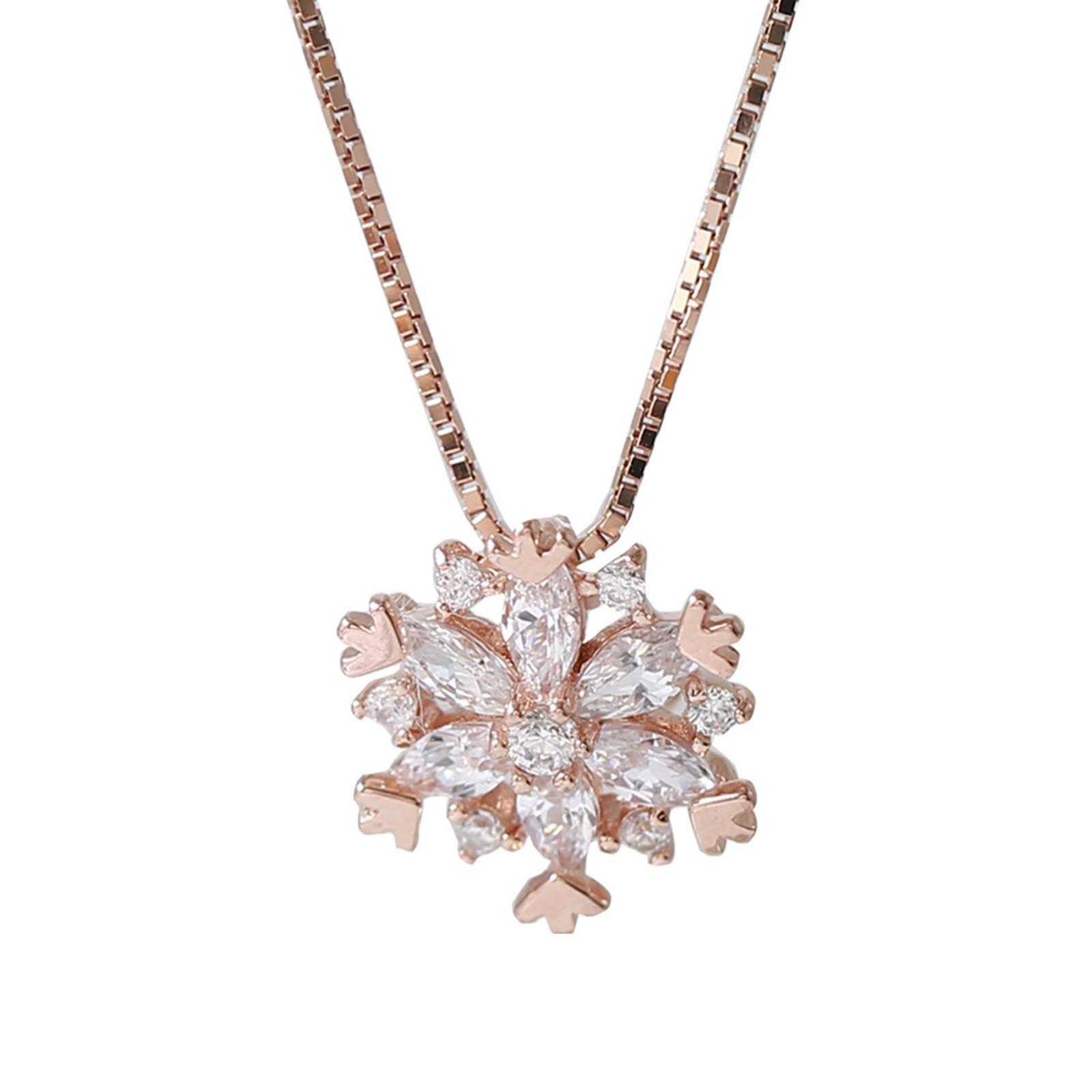 

2шт кулон в виде снежинки, ожерелье, цепочка на ключицу, ювелирные изделия, кулон в виде снежинки серебряный