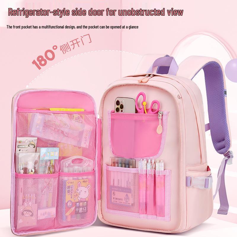 Quicksand Style Backpack for Girls - Suitable for Elementary to Junior High Students