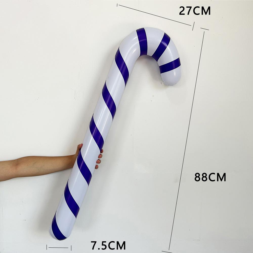 

Рождественская надувная рождественская конфета-трость 2025 Рождественские украшения Рождественские украшения для дома 2024 Рождество Навидад Натал 1PCS