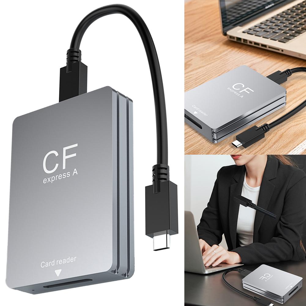 CFexpress Type A Card Reader USB 3.2 10Gbps CF Express Card Reader Type A Adapter Support Android/Windows/ OS