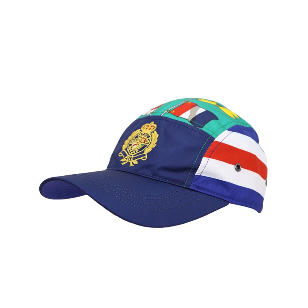 

(Polo Ralph Lauren) Men s and Women s Multi-Flag Print 5-Panel Cap 01080103-MULTI [Used]