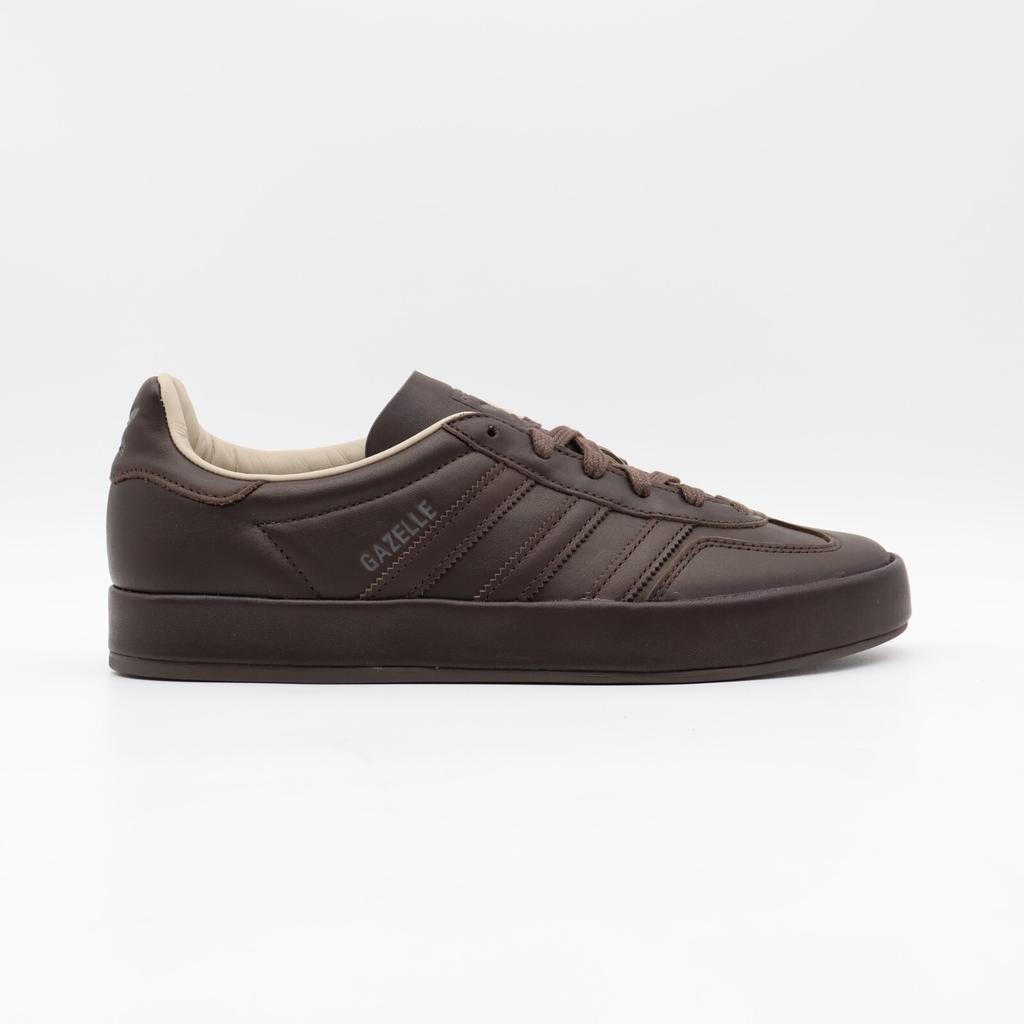 JH5414 Adidas Originals Gazelle Indoor LUX Dark Brown Wonder Beige (Men's)