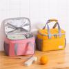 Portable Women Lunch Bag Food Thermal Box Durable Waterproof Office Cooler Lunchbox Large Capacity Organizer Insulated Case
