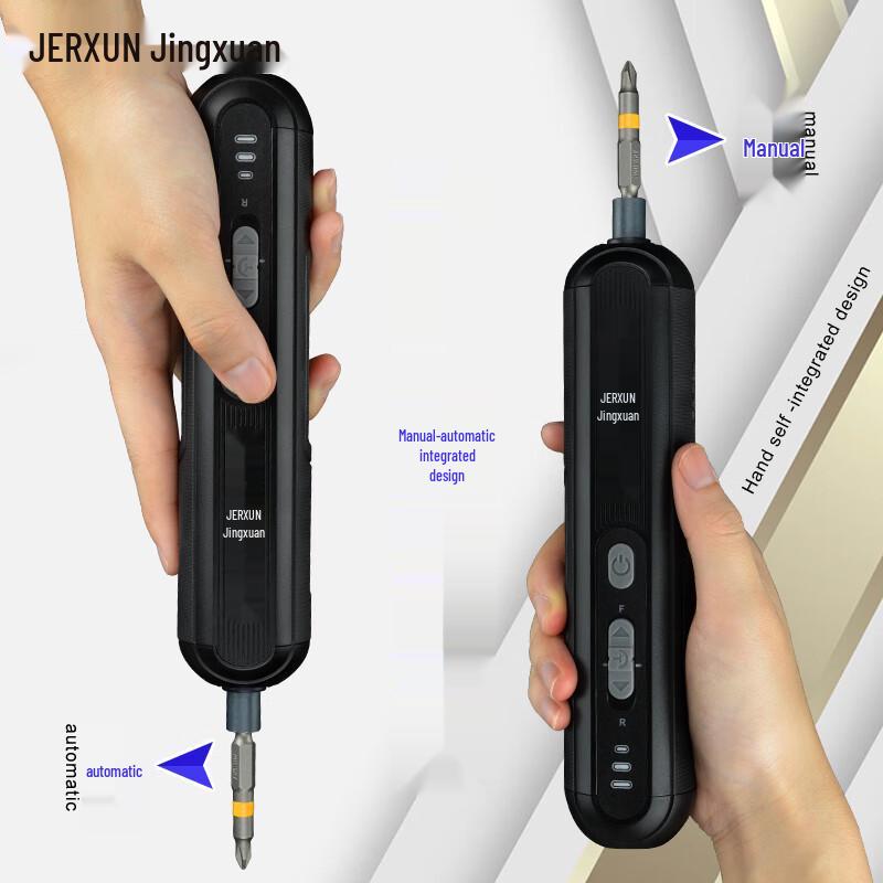 JERXUN Cordless Electric Screwdriver & Drill Set CN Plug (adapter Included)
