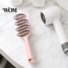 Kids Hair Brush Vented with Ergonomic Handle, Blow Fast Drying Scalp Massage Brush, Detangling for Long Thick Curly Wet Gentle Detangler