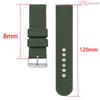 Nylon Watch Straps 16mm 18mm 20mm 24mm Army Woven Elastic Strap for 22mm Seiko Strap Wristband Military Men's Sport Watchband