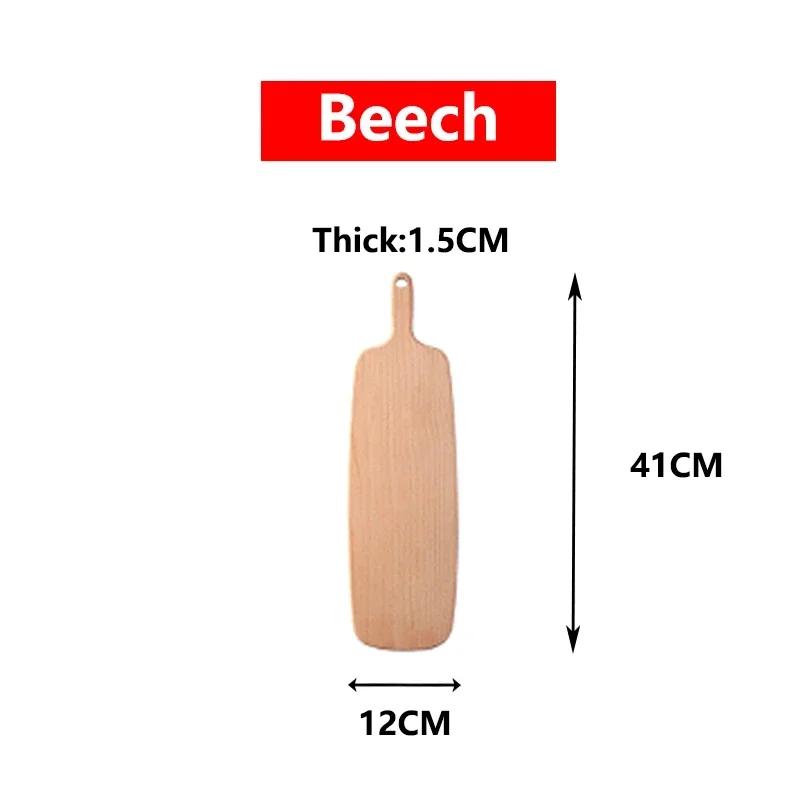 Placi de tocat solide din nuc negru Tava din lemn Tabla pentru pizza Tabla de taiere Ustensile de bucatarie pentru copt Paine Fructe Tabla lipicioasa