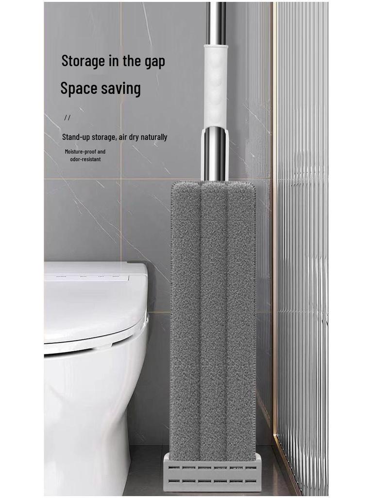 Automatic Hand-Free Water Absorption Mop with Glue Cotton for Floor Cleaning