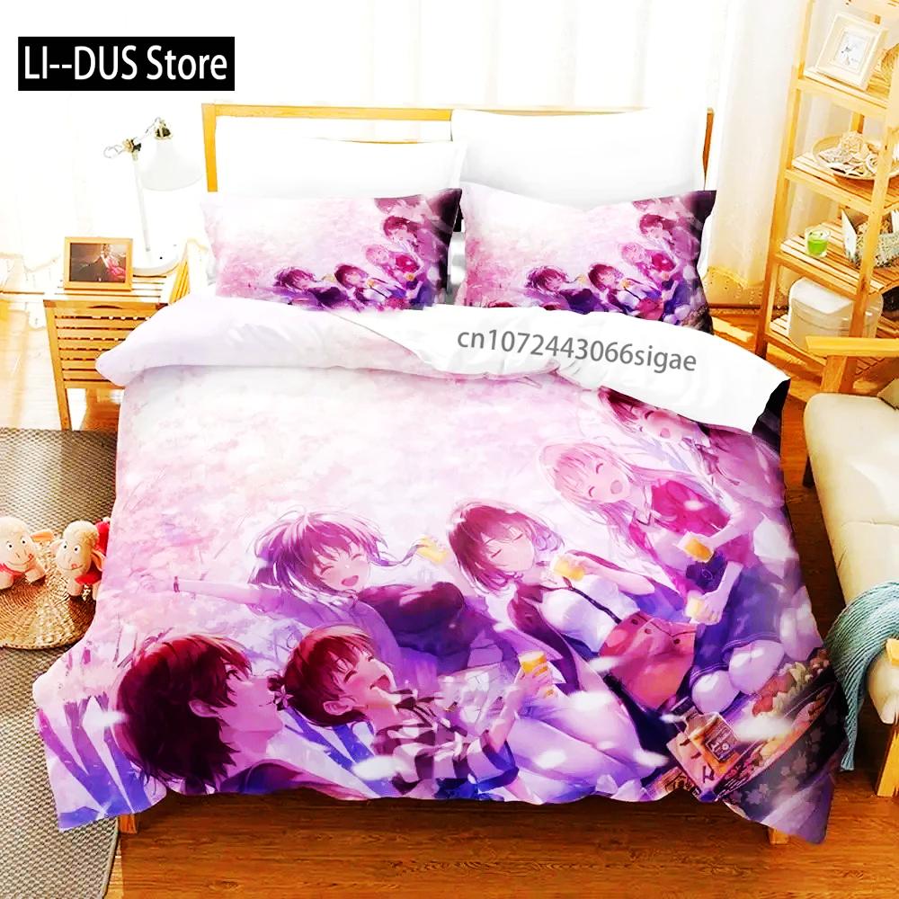 Anime Saekano How To Raise A Boring Girlfriend Bedding Set Boys Girls Twin Queen Size Duvet Cover Pillowcase Bed Boys Adult