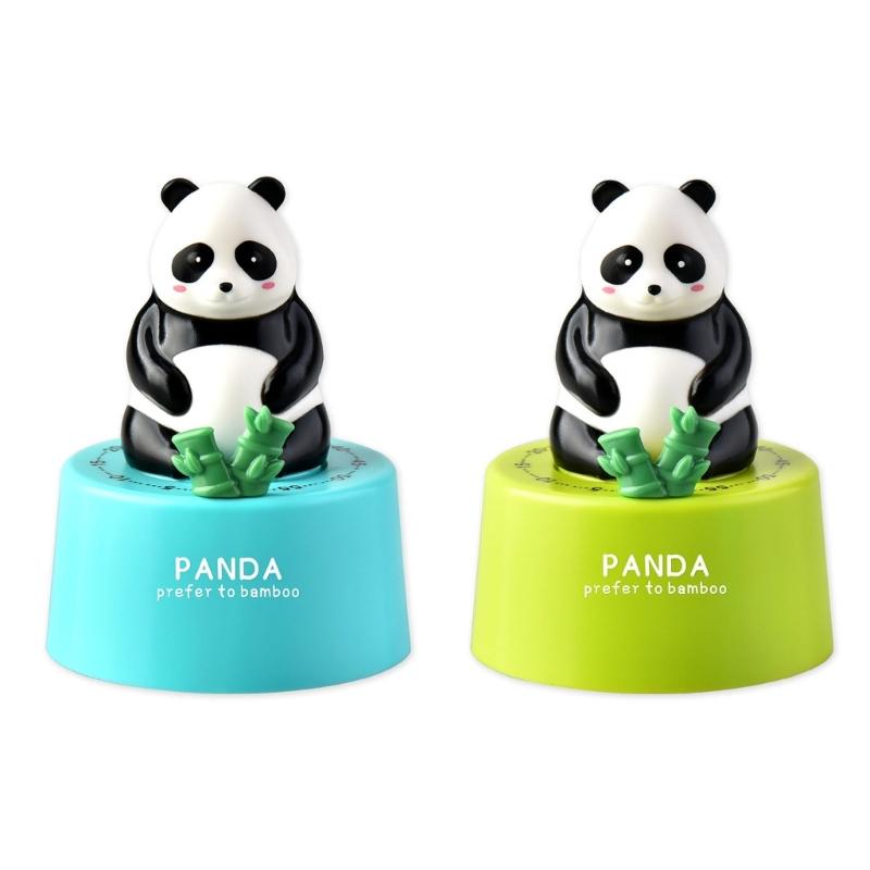 Household Kitchen Timer Cute Panda Cooking Baking Timers Mechanical Countdown Alarm Clock Time Management Tool Kitchen