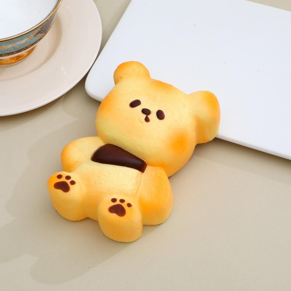 Slow Rebound Simulation Bread Pinch Photo Props Realistic Food Fidget Toy Party Gift