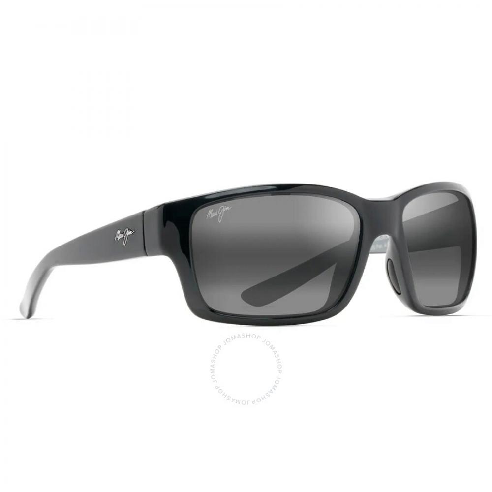 

Maui Jim Mangroves Neutral Grey Wrap Men s Sunglasses 604 02 60