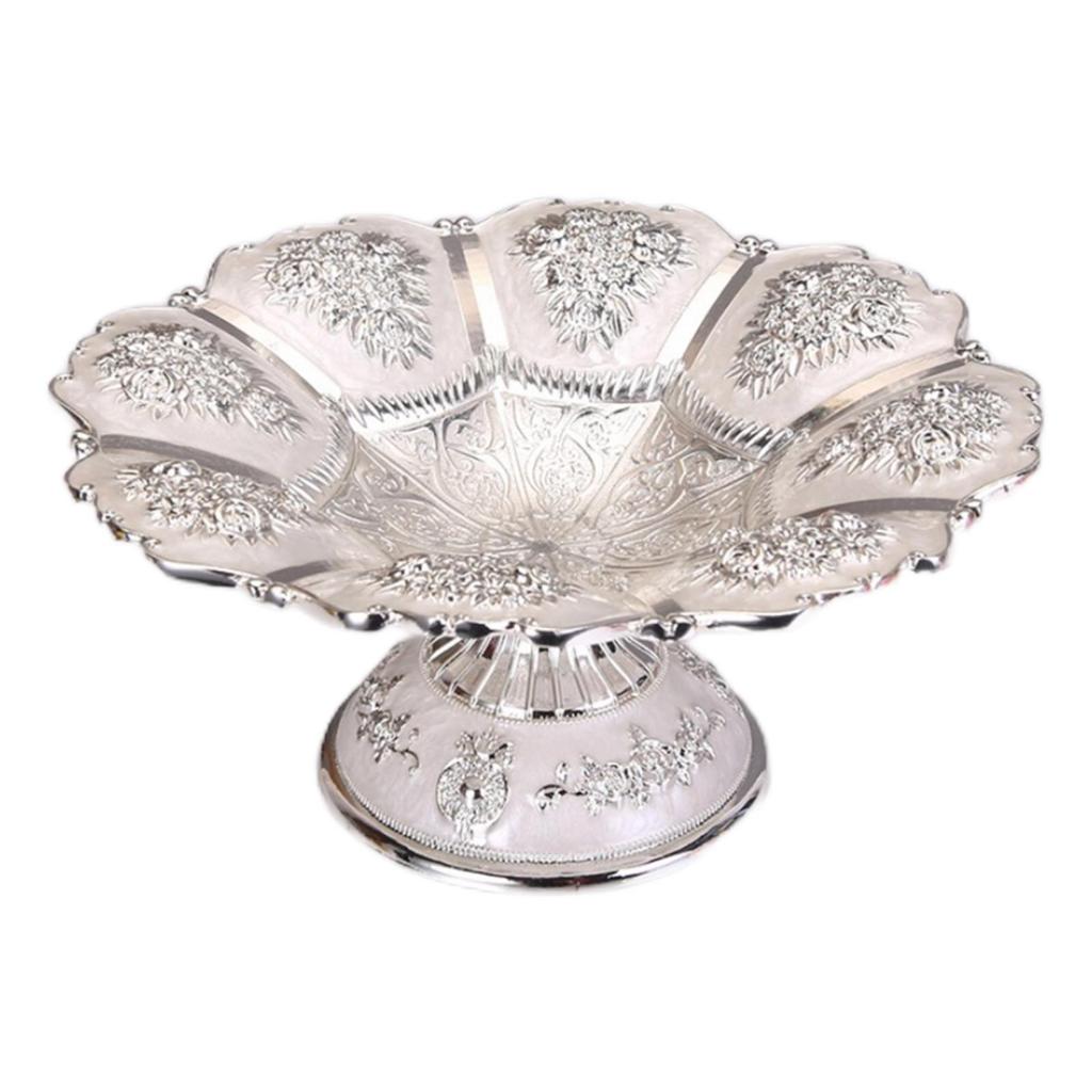 Charmanter Tortenständer mit Reliefmuster und Sockel für die Dekoration von Schokoriegeln