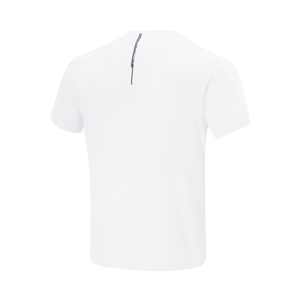 Li Ning Fitness Series Sports Casual Simple Cool Air Feeling T-Shirt Men Tops White ATSV333-8