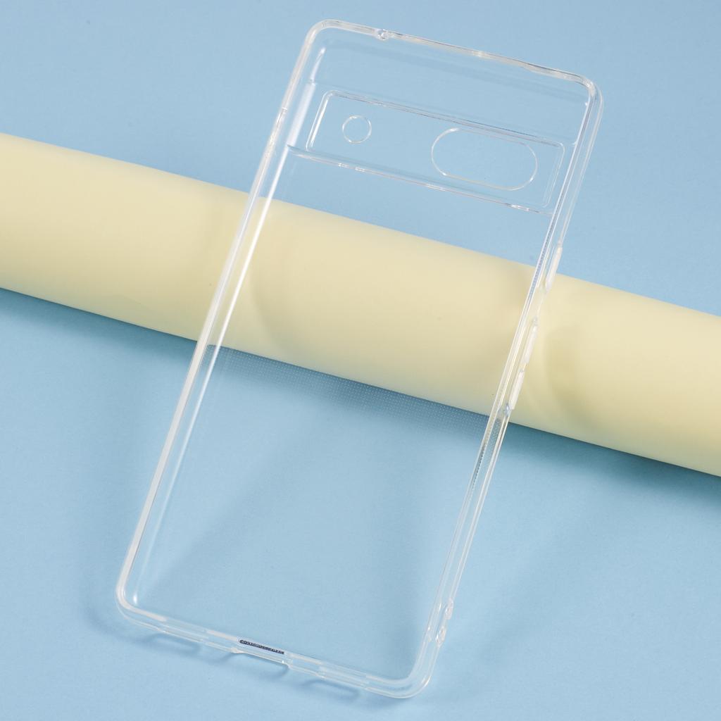 For Google Pixel 7a Case Watermark-Free 2.0mm Clear Phone TPU Cover