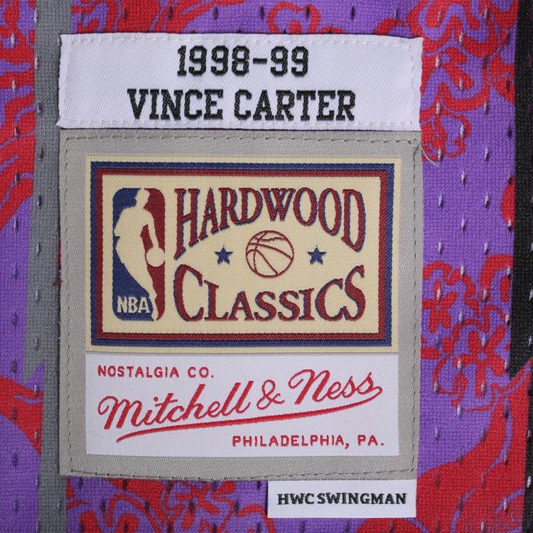 Mitchell & Ness Vince Carter Toronto Raptors 1998-99 Azjatyckie Dziedzictwo Koszulka Swingman TFSM1248-TRA98VCARDPR