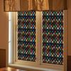 Vintage Stained Glass Sticker Removable Waterproof Static Window Cling Home Office Room Church Decorative Privacy Window Film