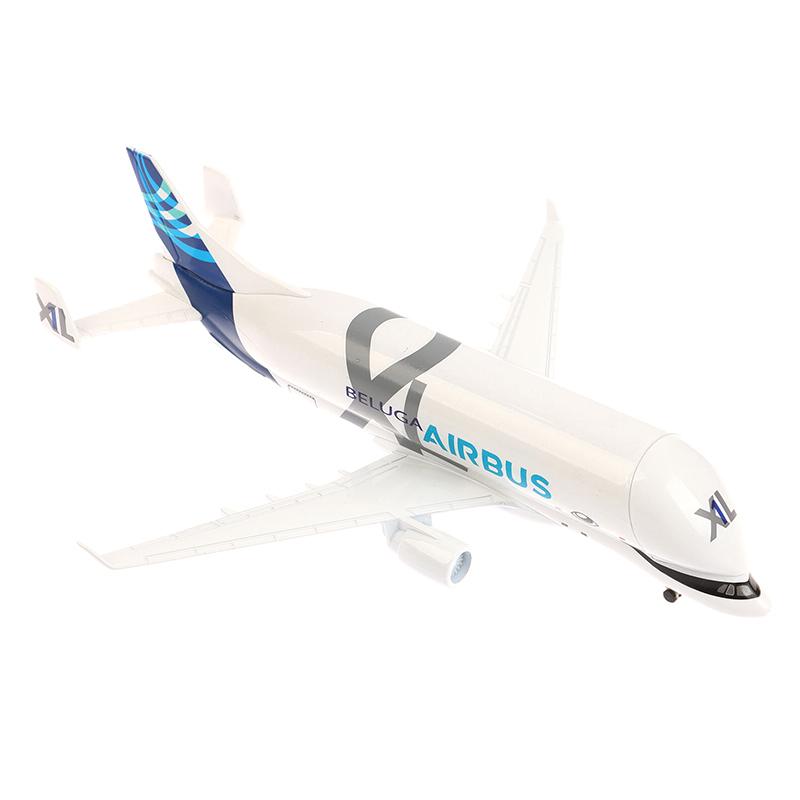 20cm Bílý velrybí transportní letoun A300-600 Beluga Airlines Model letadla Transportní Beluga Odlitek ze slitiny Model letadla Hračka