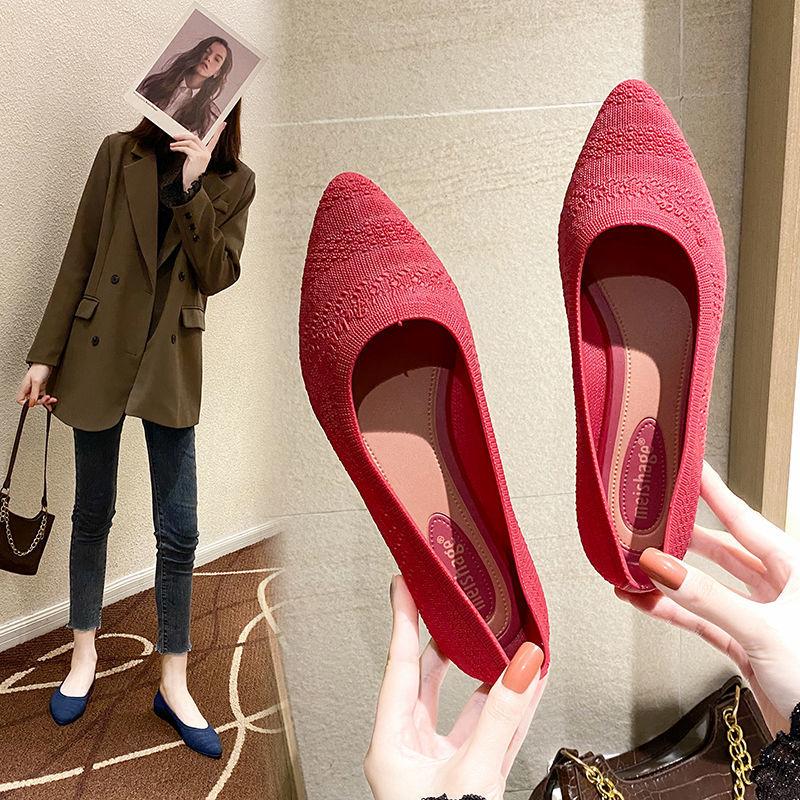 Summer New Style Baotou Sandals for Women Fashionable Outdoor Wear Flat Shallow Mouth Shoes Non-slip Soft Sole Single Shoes