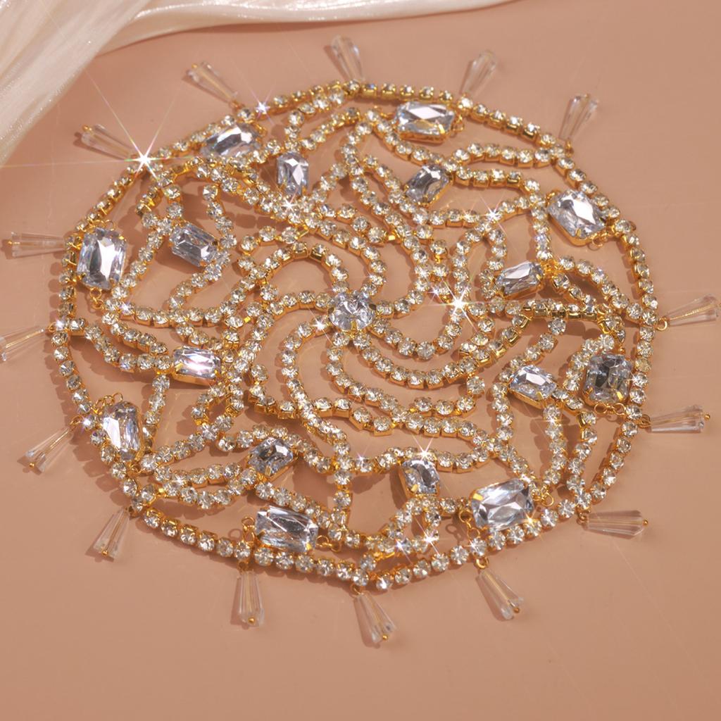 Sparkling Rhinestones Headbands Hair Chain For Comfortable Elegant Wear Suitable For Wedding And Formal Event Gatherings