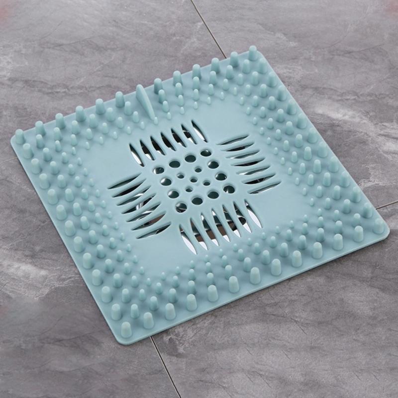 Multiple Color Hair Stoppers Portable Accessory for Shower Drain 5 Pack Sturdy Plastic Easy to Installion Bathroom
