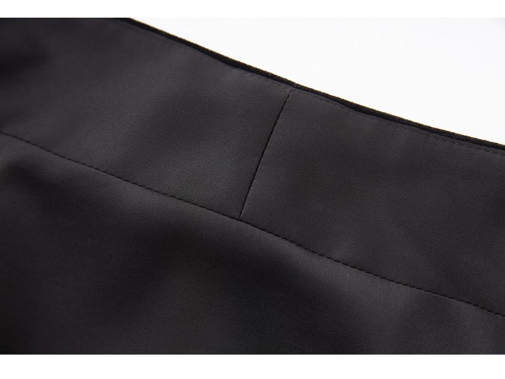 Women's French Black Velvet Slim-Fit Waist-Cinching Suit Jacket - New Autumn Fashion