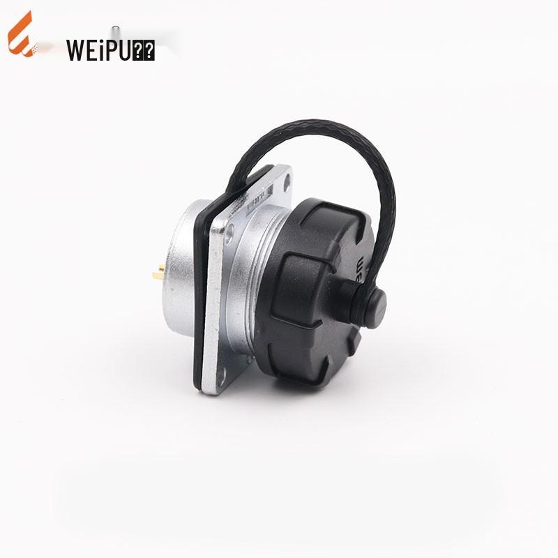 Weipu WS24 Series Waterproof Aviation Plug Connector - 3 To 19 Core Male Socket for Display Screens