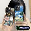 Anime Cute S-Totoros Phone Case for iPhone 16 15 14 13 12 11 Pro Max Plus Mini MagSafe Glass Colour Printing Pretty Smartphone