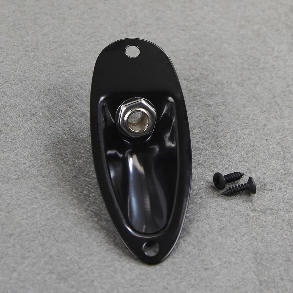 1ks Jack pro kytaru ve stylu lodičky, zásuvka pro výstupní jack 1/4" 6,35 mm Pro elektrickou kytaru ST