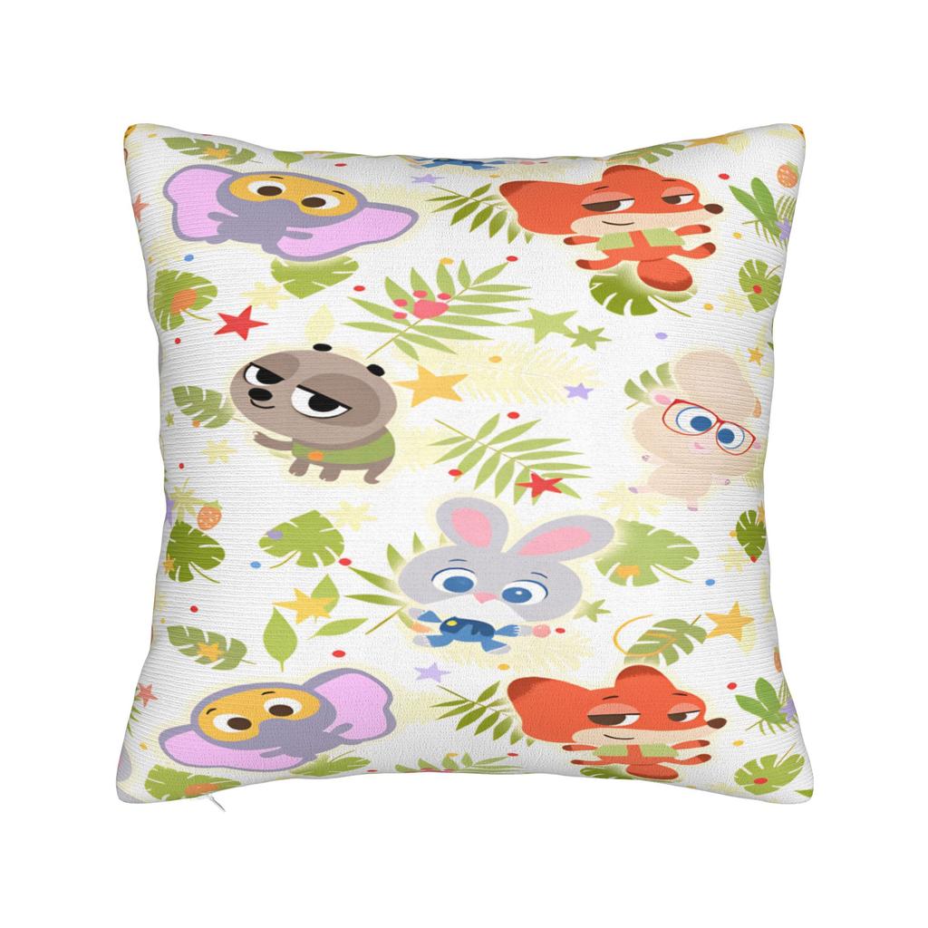 Zootopia Pillowcases Fashion Pillow Case For Sofa Bedroom Home Decor Comfy Pillow Cover