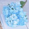 1 Branch Faux Silk Flower Romantic Realistic 6 Forked Elegant Artificial Hydrangea