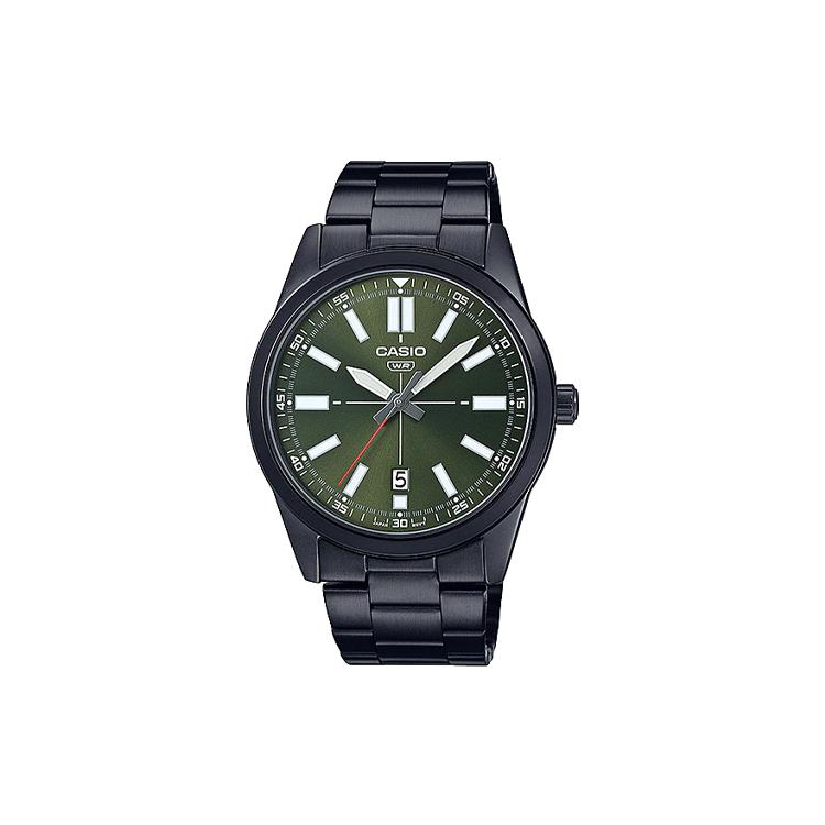 CASIO Men Standard Series Green Watch MTP-VD02B-3E MTP-VD02B-3E Green Dial