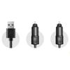 Car Fan USB 5V 12V 24V 2 Speed Electric Car Cooling Fan 3 Head Rotatable Quiet Strong Dashboard Cooling Air Circulators