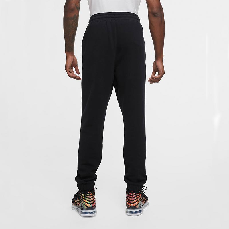 Nike LeBron Fleece-Lined Warm-Up Joggers Men Bottoms Black CK6788-010