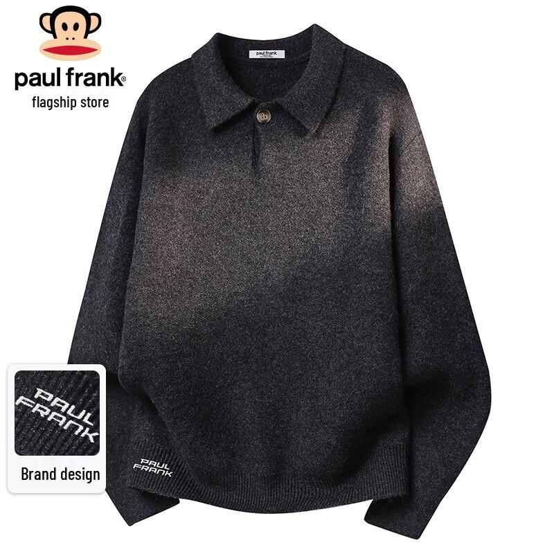 

Paul Frank Men s Winter Loose Fit Knit Sweater L