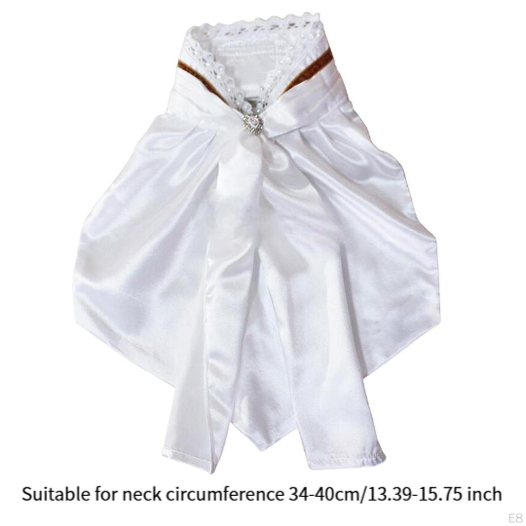 Reitanzug Kragen Fliege Hoch Falsch Vielseitig Stilvoll Verstellbare Passform Geschenk Ständer