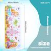 Cute Cartoon Patterned Kids Bath Mat with Suction Cups Nonslip Shower Mat Machine Washable Bathtub Mat for Home Inside