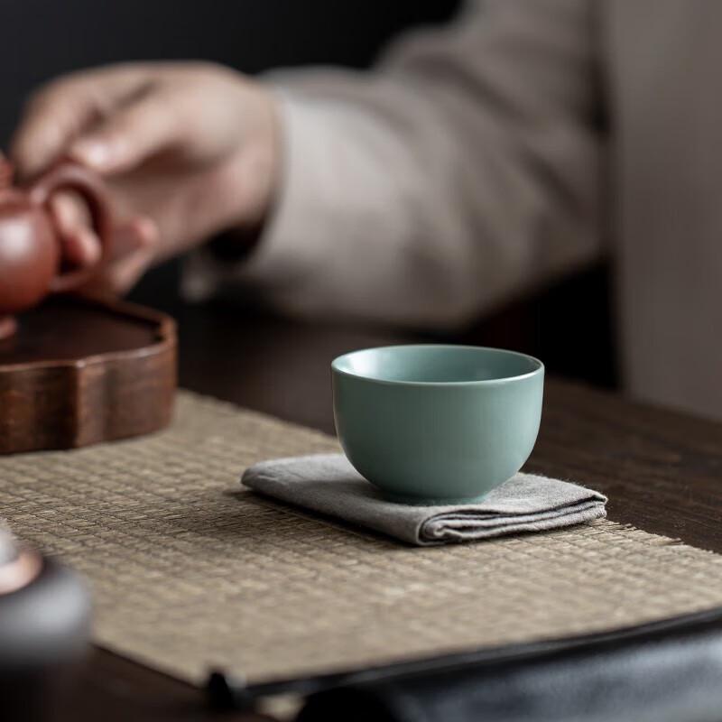 Ru Kiln Ceramic Teacup Gift Set