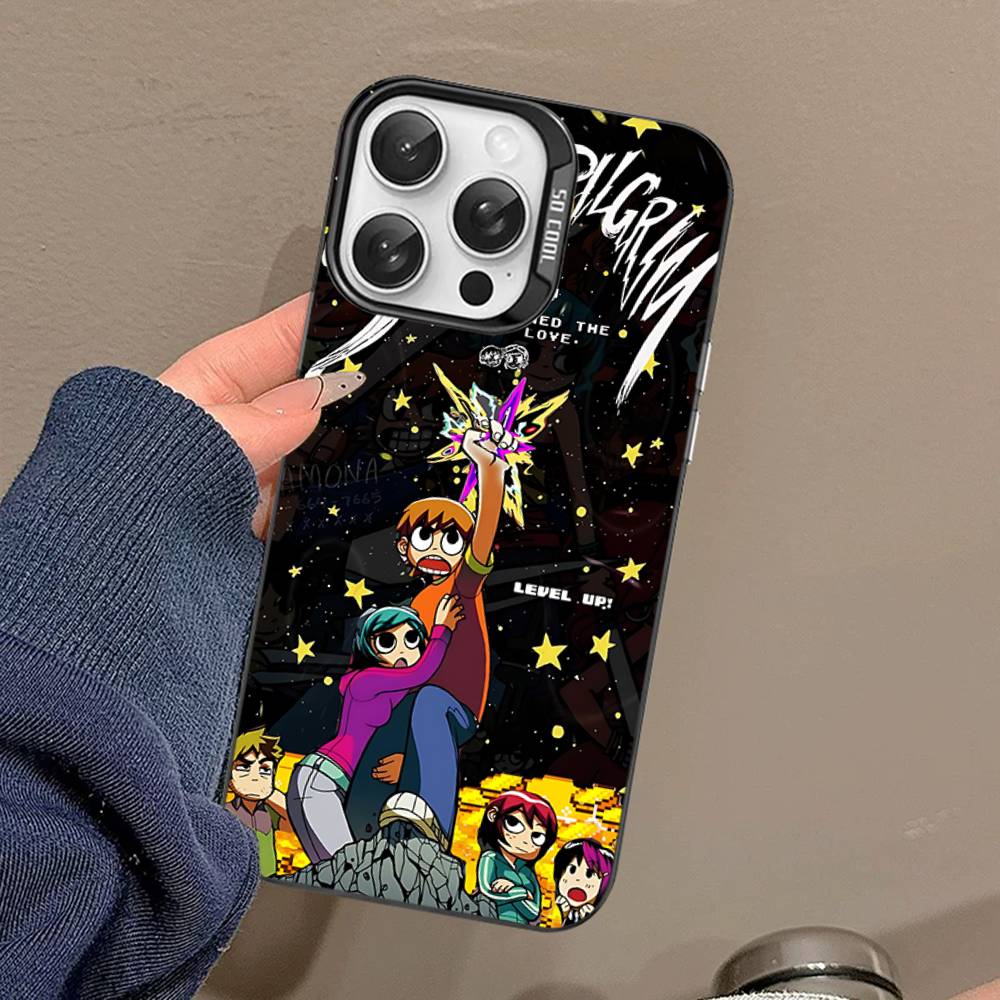 Comedy Film Scott Pilgrim VS The World Phone Case For IPhone 17 16 15 14 13 12 11 Pro Max Plus Color Silver Cover