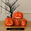 Große Halloween-Kürbis-Laterne für Innen-/Außen dekoration