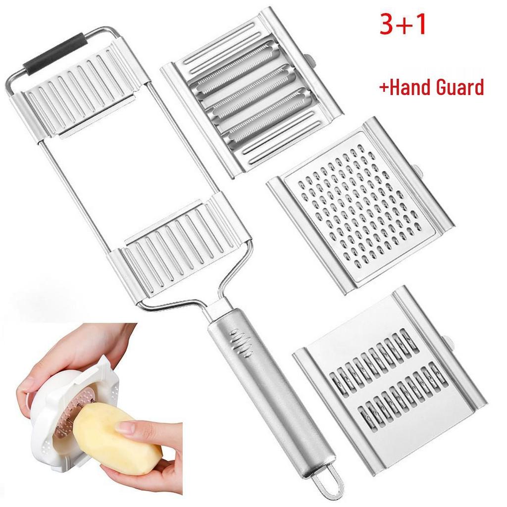 Stainless Steel Multi-function Vegetable Cutter & Grater