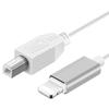 1m 8 Pin To USB-B MIDI Cable for iPad / iPhone