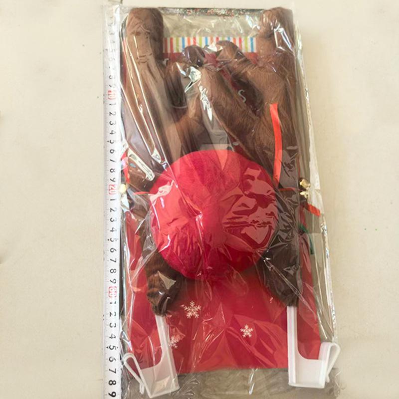 Car Decoration Reindeer Antlers - Christmas Ornaments for Show Cars