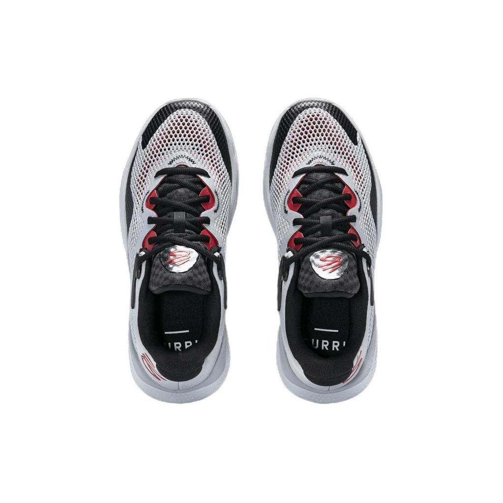 Under Armour Men's Curry Splash 24 AP Halo Grey Black Basketball Shoes 3027262-102
